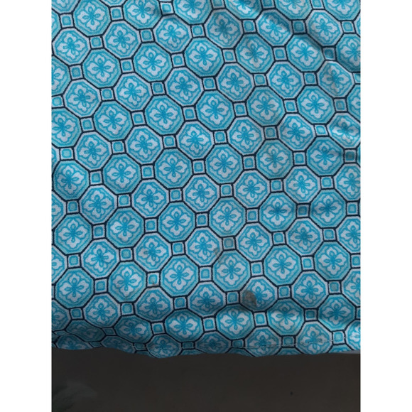 The Limited Women's Blue White Geometric Print Button Down Shirt Long Sleeve 2X - Picture 14 of 16